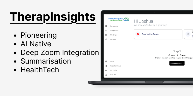 Cover Image for TherapInsights - AI Therapy Session Analysis
